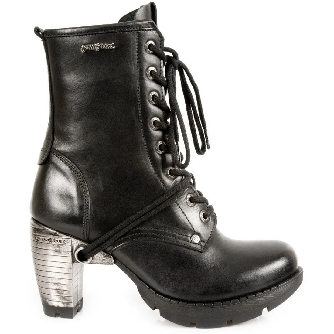 TR001-S1 Leather Gothic Punk Boots