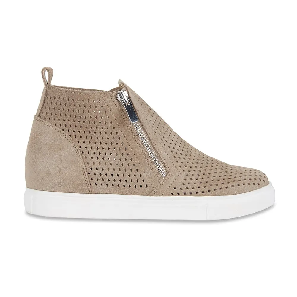 Train Sneaker in Smoke Suede