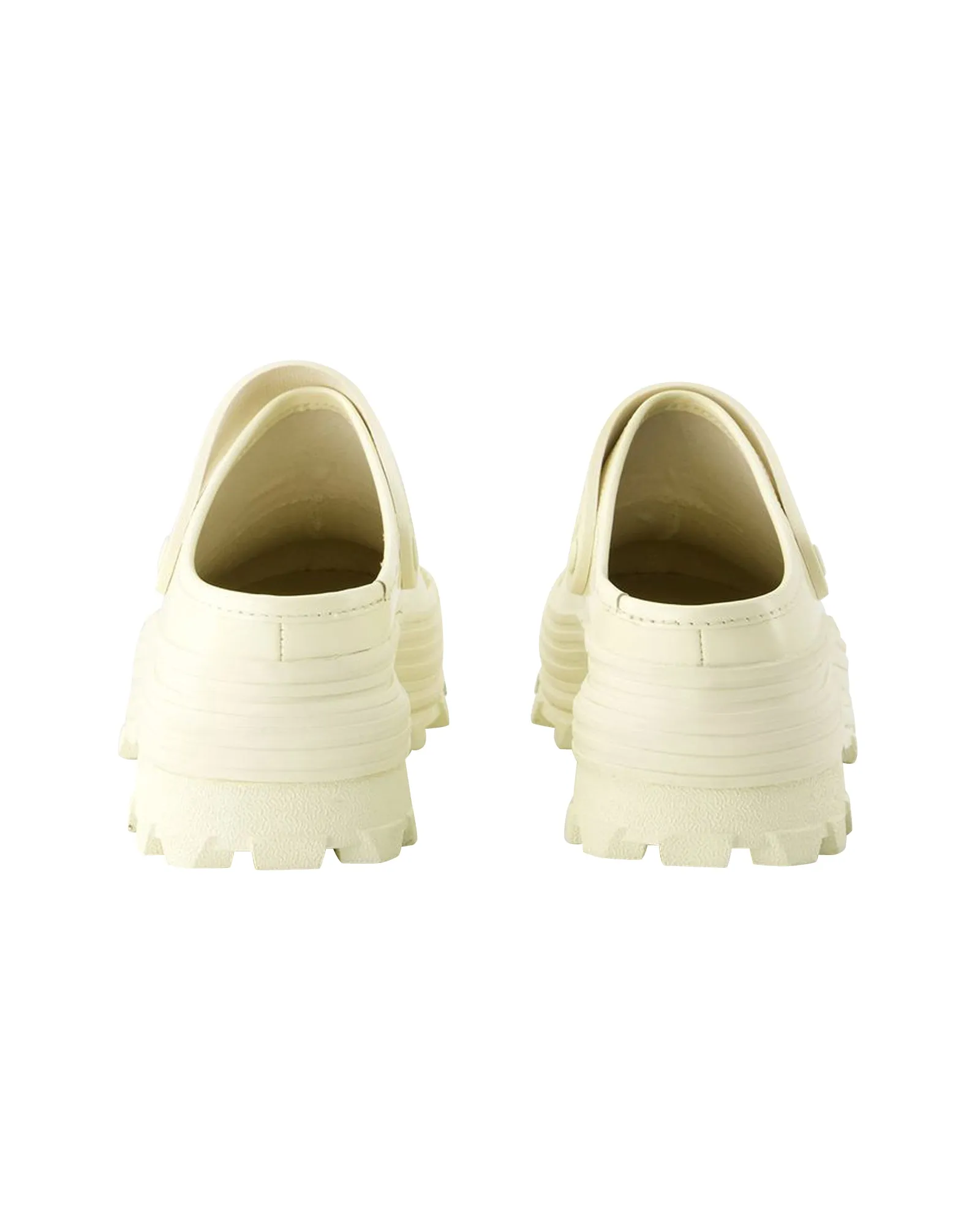 Traktori Slides - Camper - Leather - White