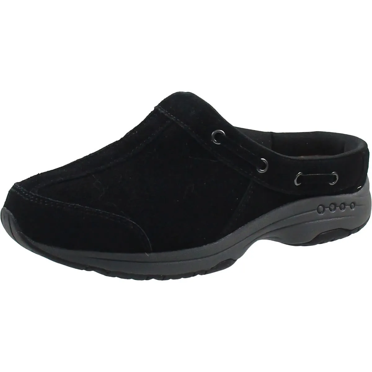 Travel Port 26 Womens Suede Slip-On Clogs