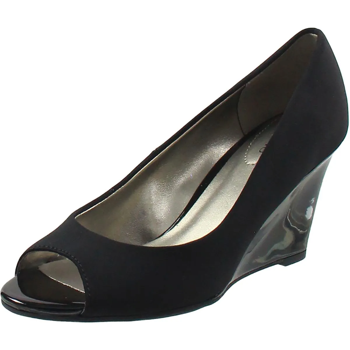Tuff Love 2 Womens Mixed Media Man Made Wedge Heels