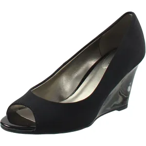 Tuff Love 2 Womens Mixed Media Man Made Wedge Heels