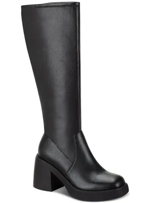 Tylaa Womens Tall Round Toe Knee-High Boots