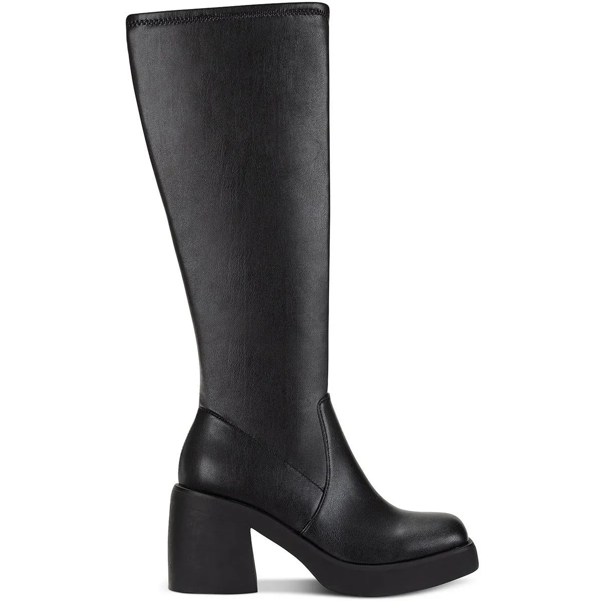 Tylaa Womens Tall Round Toe Knee-High Boots
