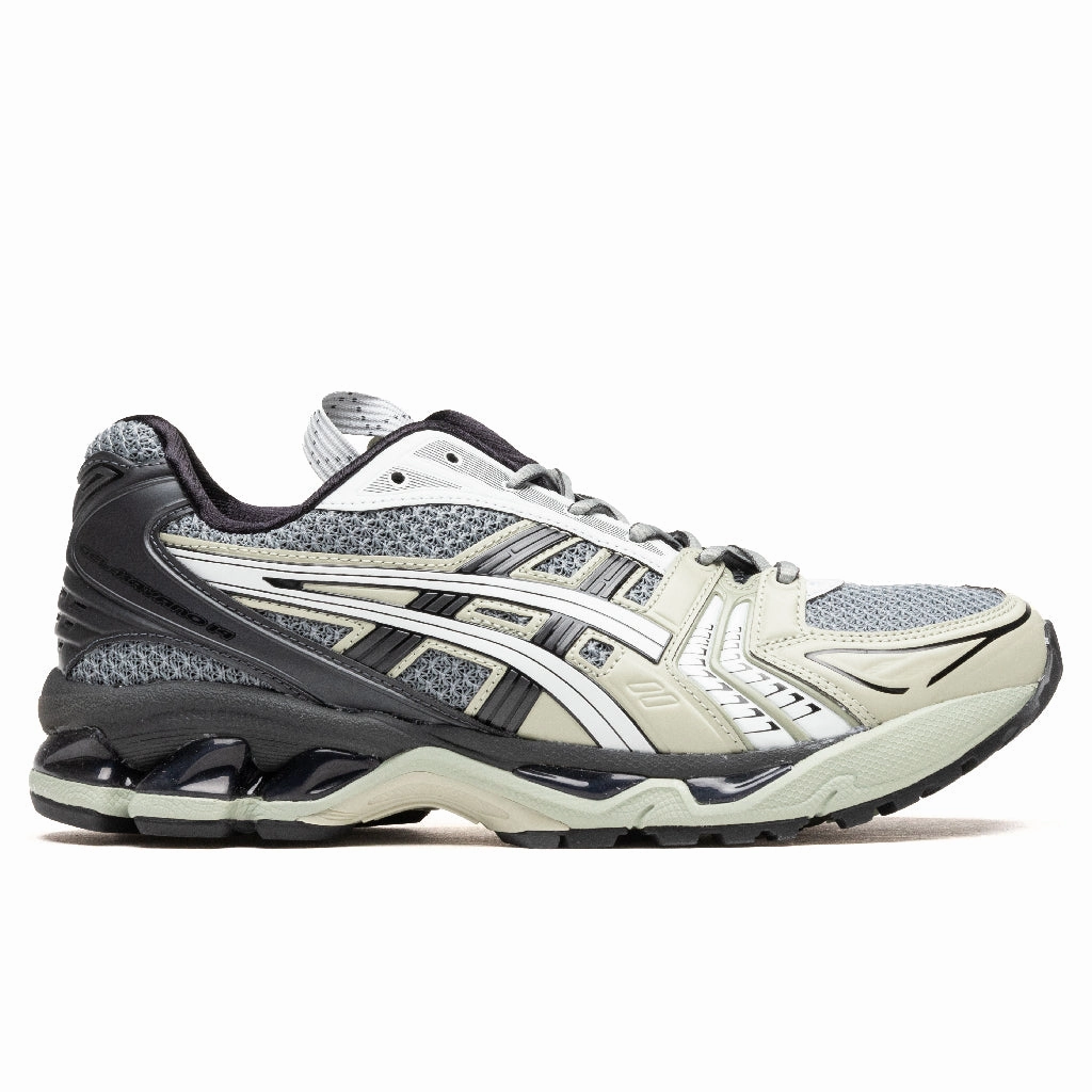 UB1-S Gel-Kayano 14 - Piedmont Grey/Graphite Grey Asics running shoes with gel cushioning