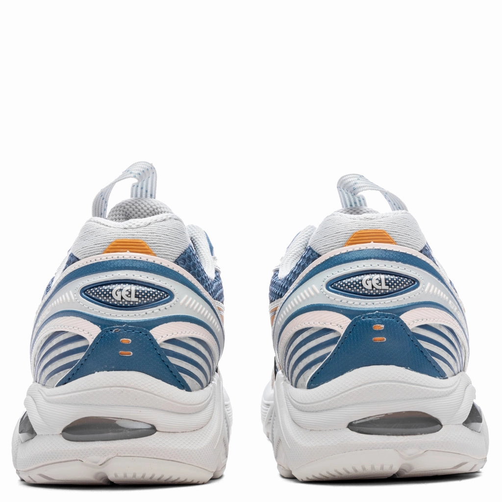 UB8-S GT-2160 - Azure/Pure Gold Asics Gel Cushion Running Shoes