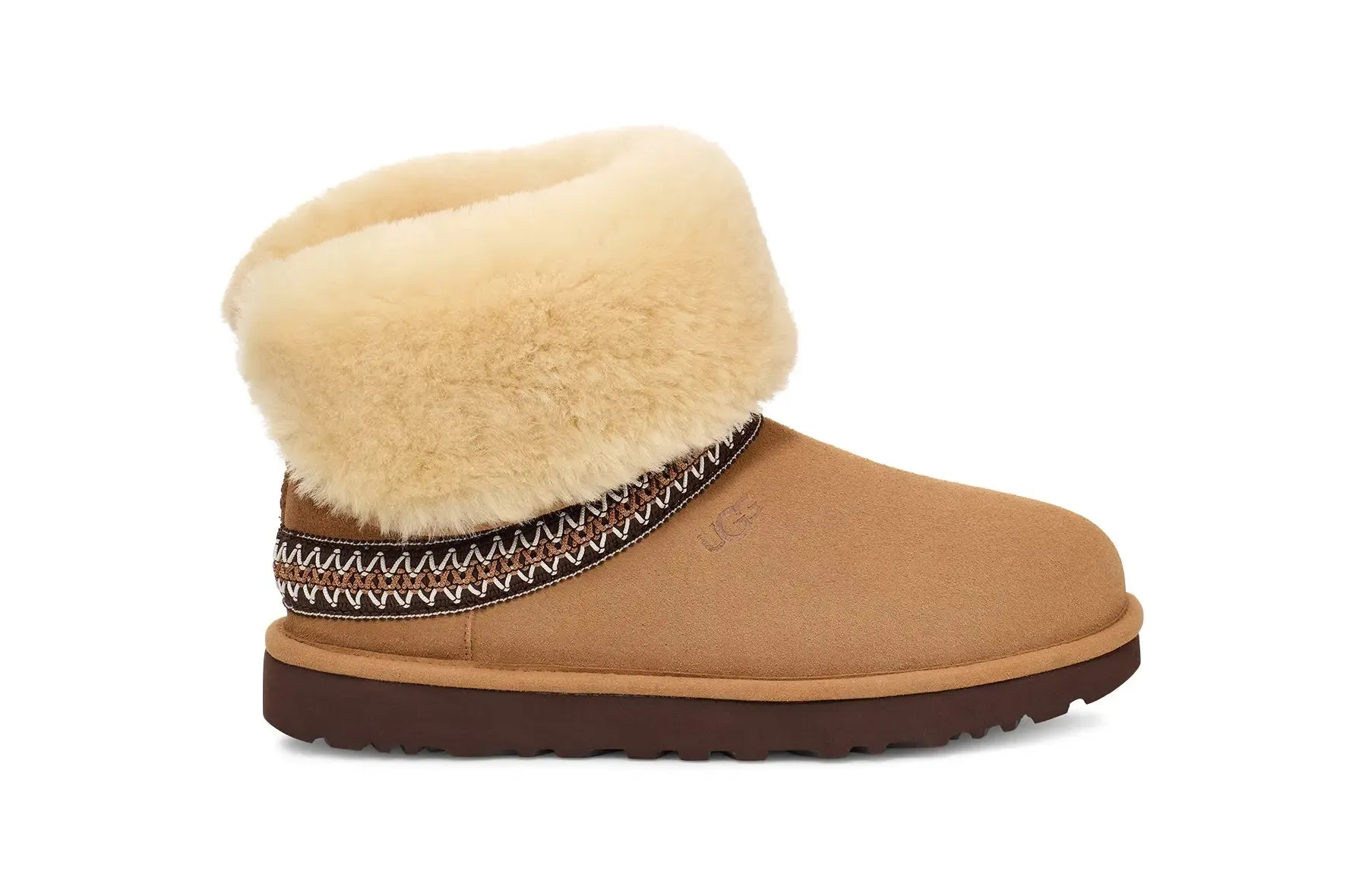 UGG Women's Classic Short Crescent  Cozy, Chic & Versatile
