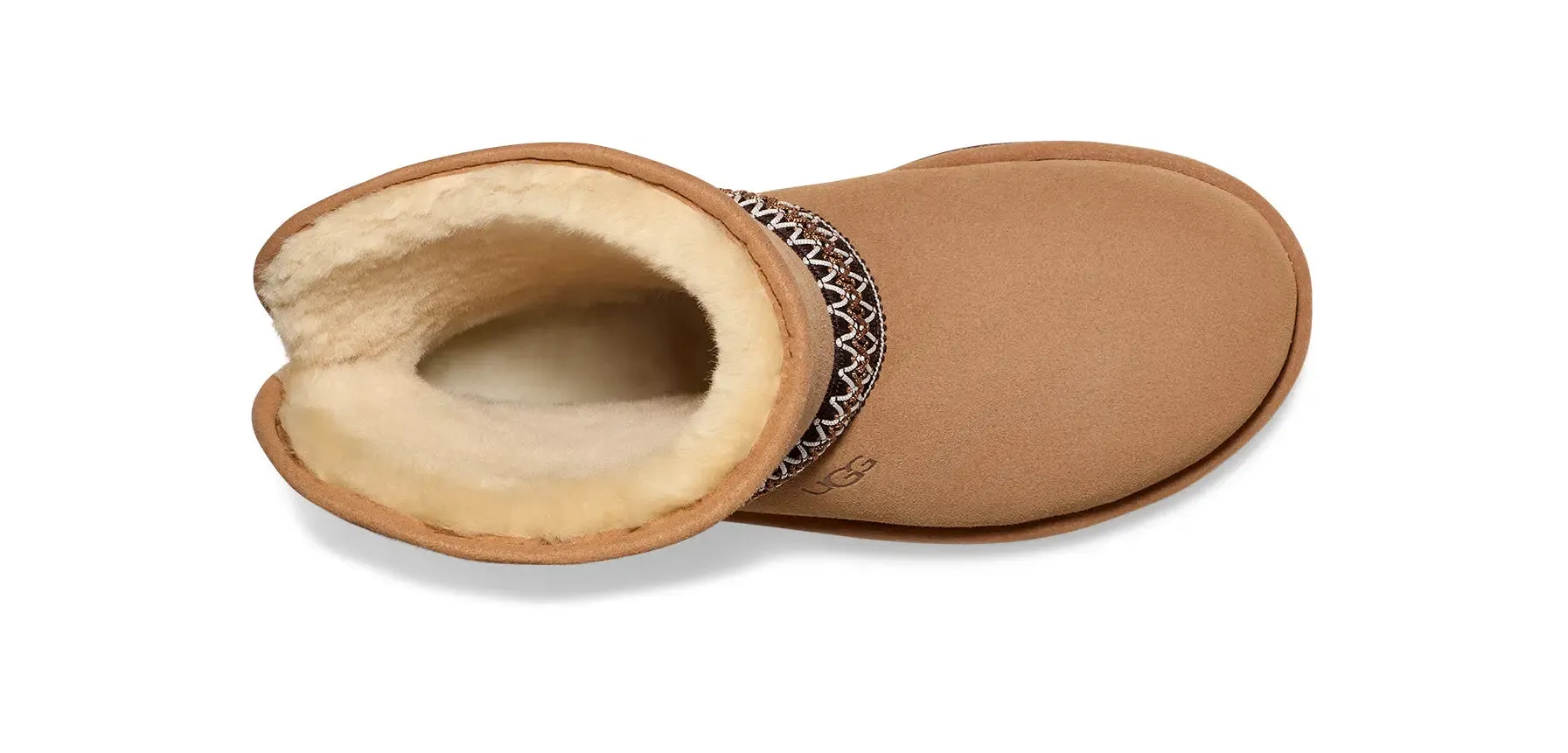UGG Women's Classic Short Crescent  Cozy, Chic & Versatile