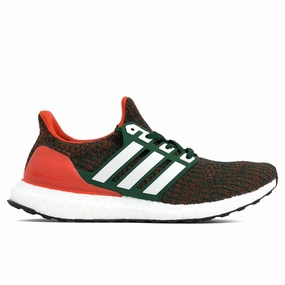 Ultraboost 4.0 - Dark Green/Orange Classic Adidas sneakers with timeless style