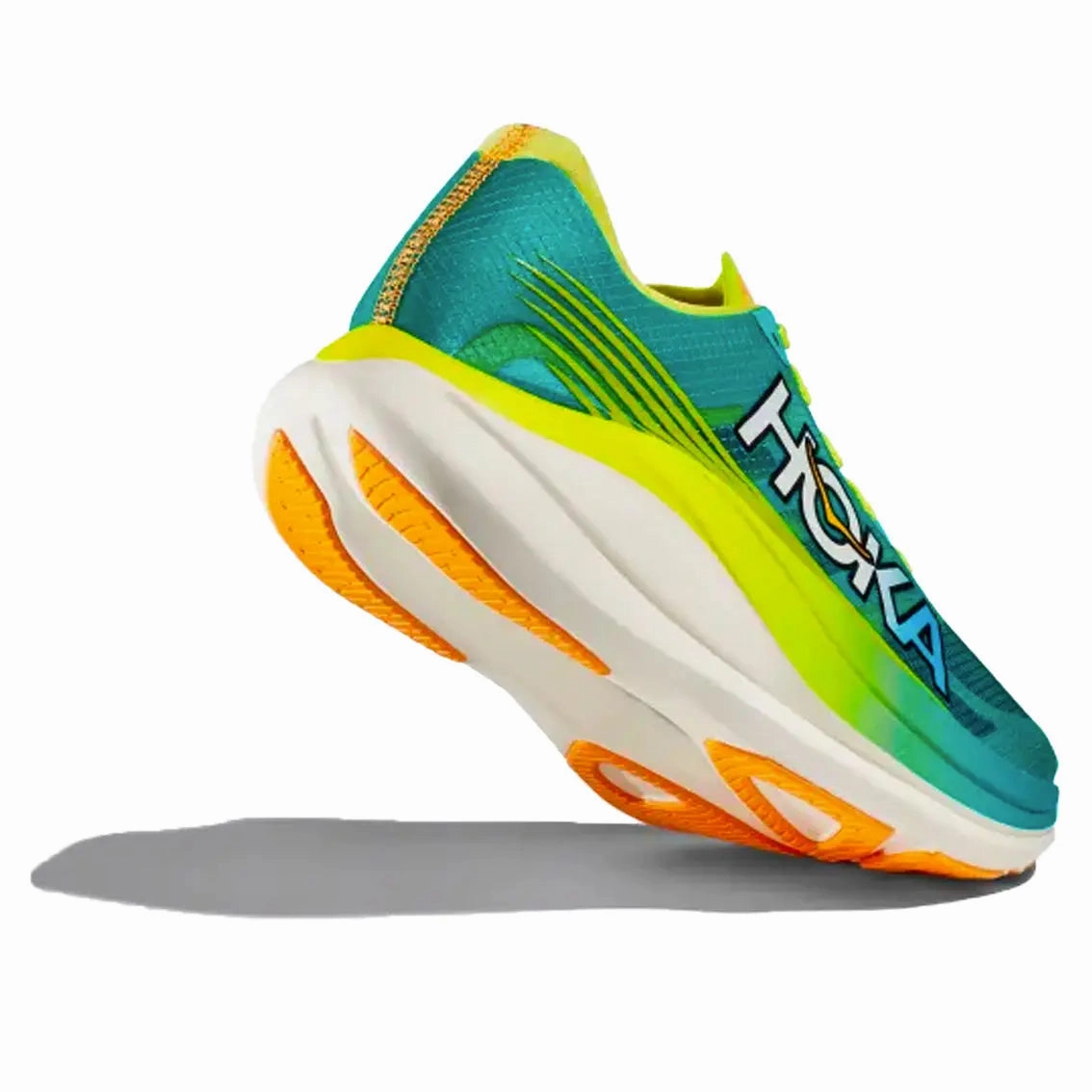 Unisex HOKA Rocket X2 Hoka athletic footwear shots