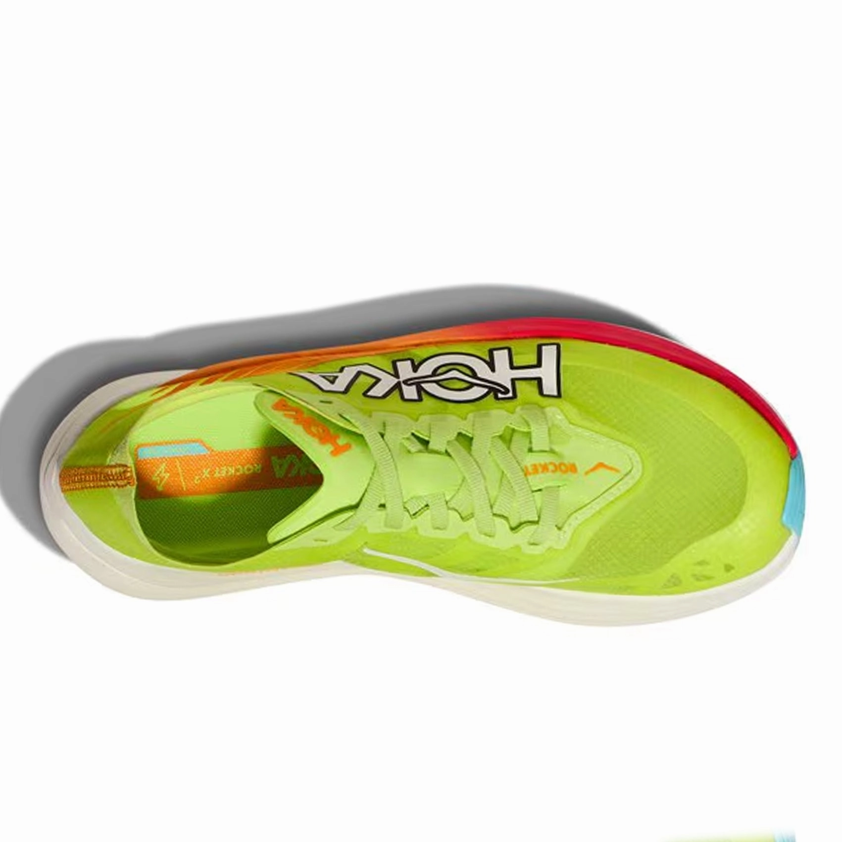 Unisex HOKA Rocket X2 Hoka athletic footwear shots