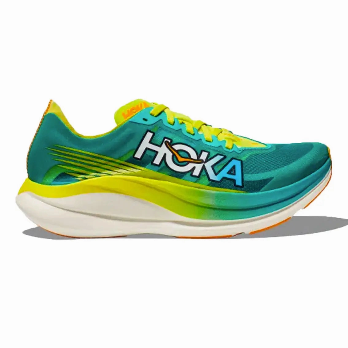 Unisex HOKA Rocket X2 Hoka athletic footwear shots
