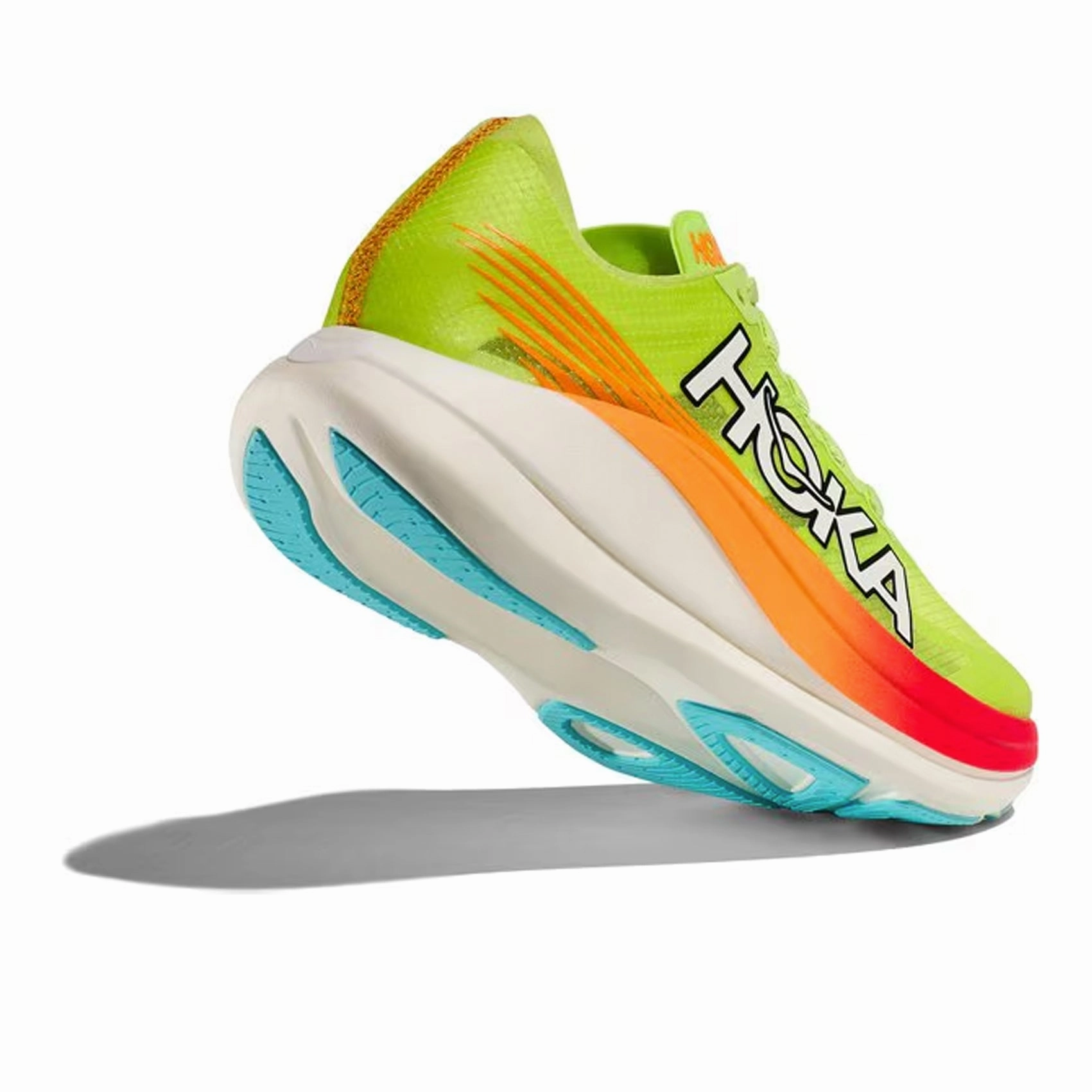 Unisex HOKA Rocket X2 Hoka athletic footwear shots