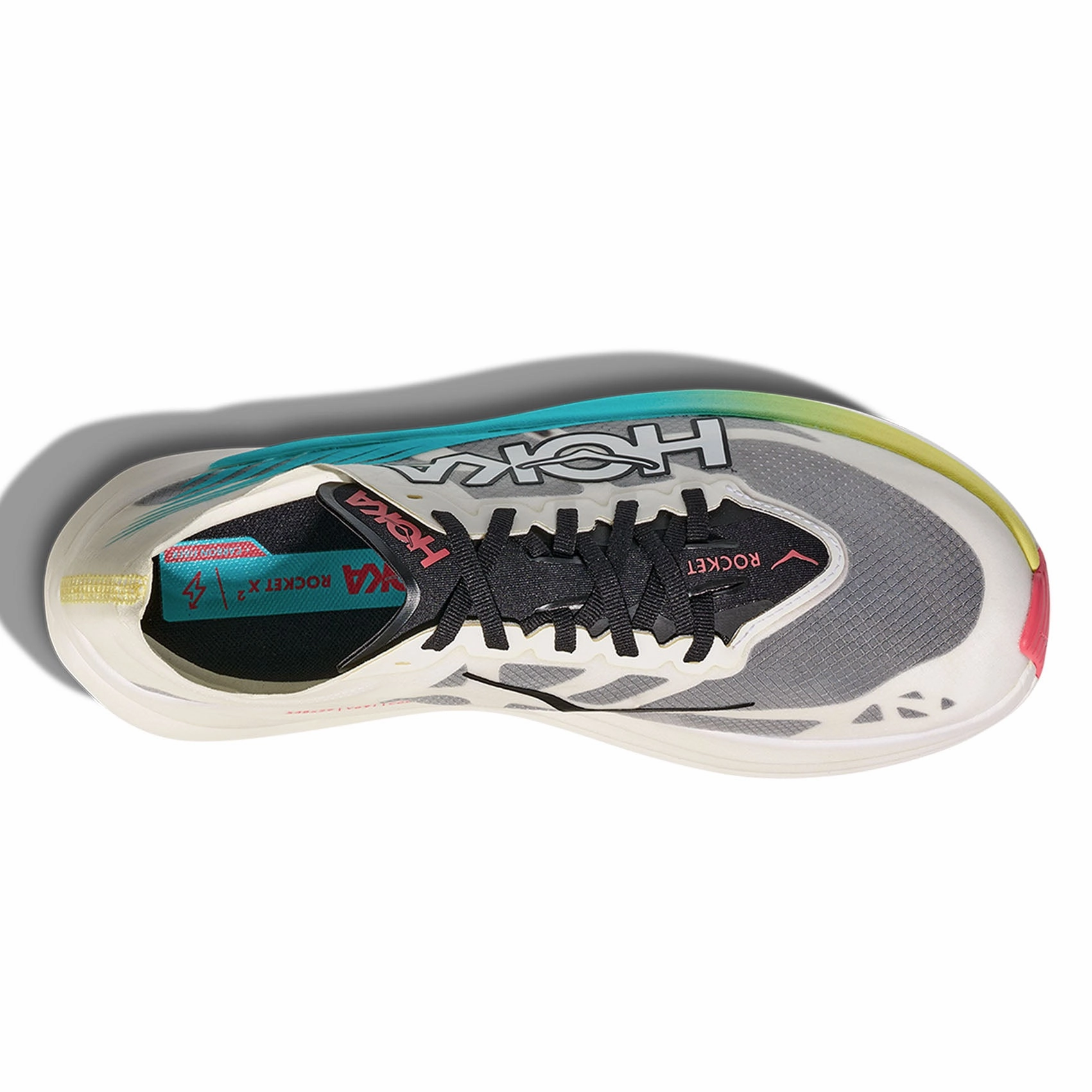 Unisex HOKA Rocket X2 Hoka athletic footwear shots