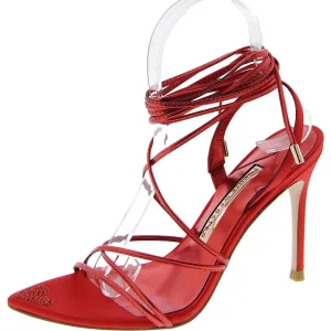 valentine sandal Womens Pointed Toe Slip On Gladiator Sandals