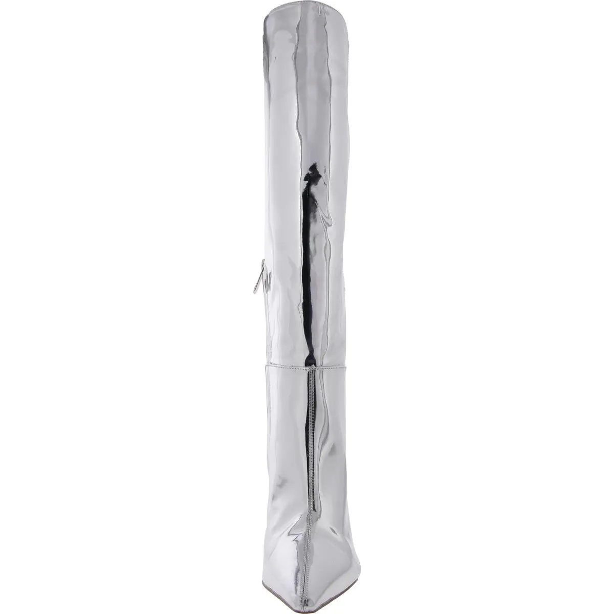 Vance Womens Leather Heels Knee-High Boots