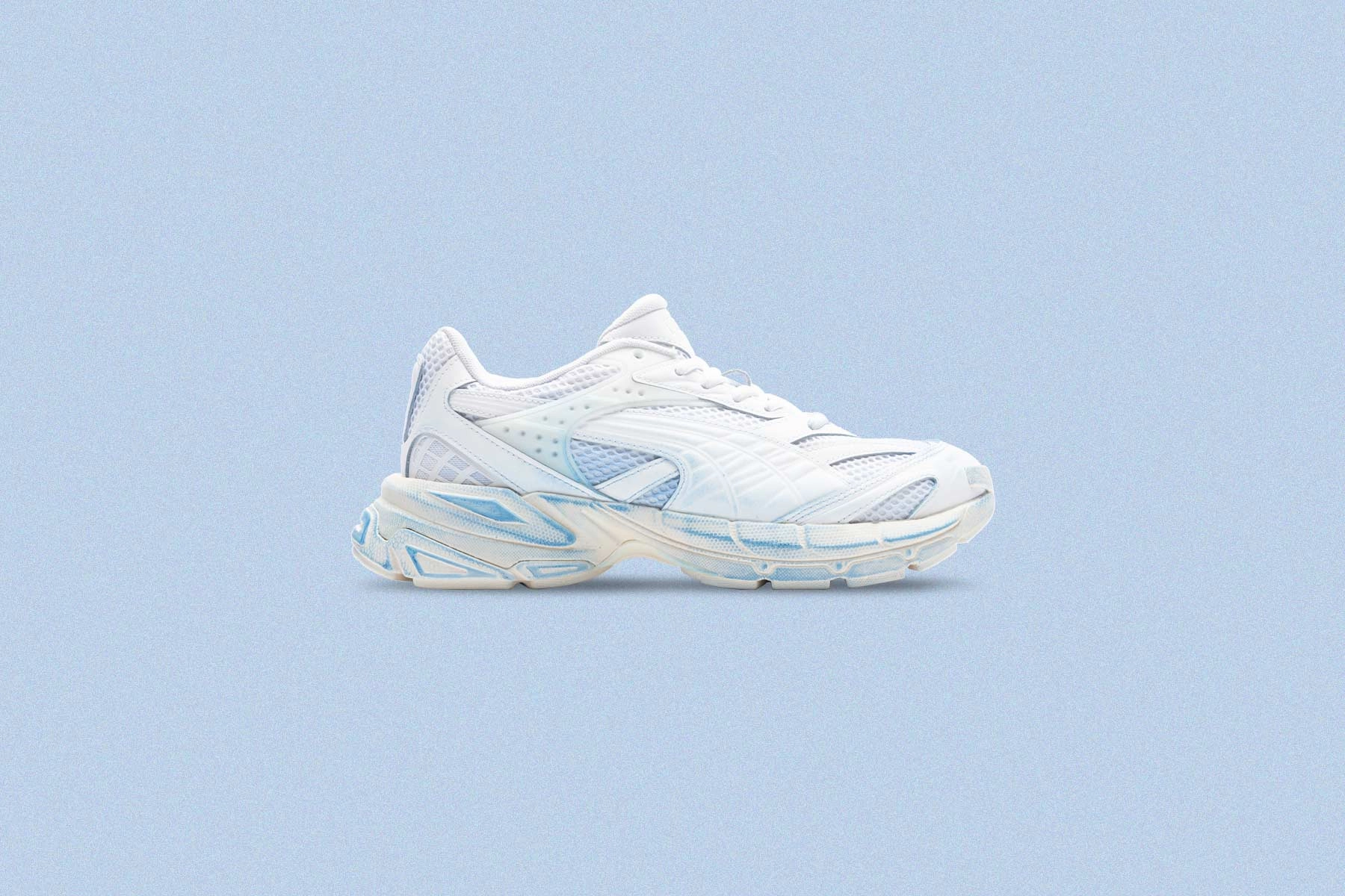 Velophasis Overdye - White Puma Everyday Style Shoes