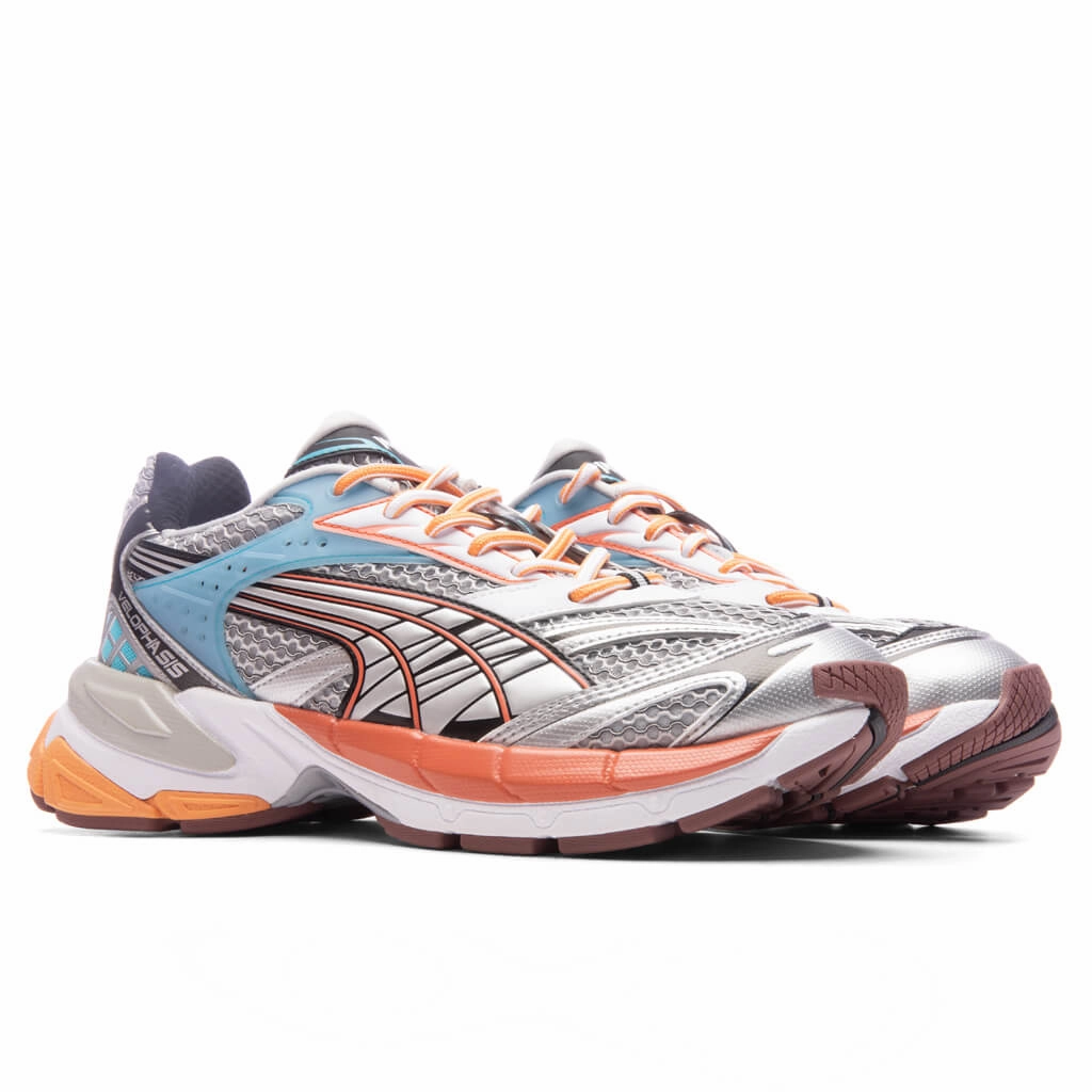 Velophasis Phased - Cool Light Grey/Chili Powder Puma Everyday Style Shoes