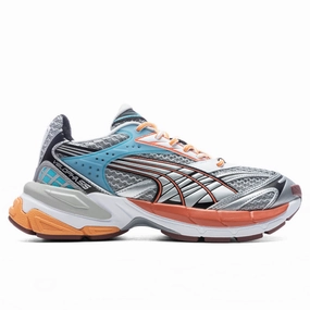 Velophasis Phased - Cool Light Grey/Chili Powder Puma sneakers for casual streetwear