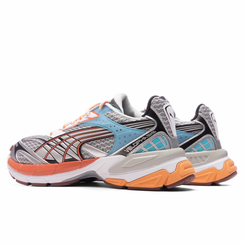 Velophasis Phased - Cool Light Grey/Chili Powder Puma Everyday Style Shoes