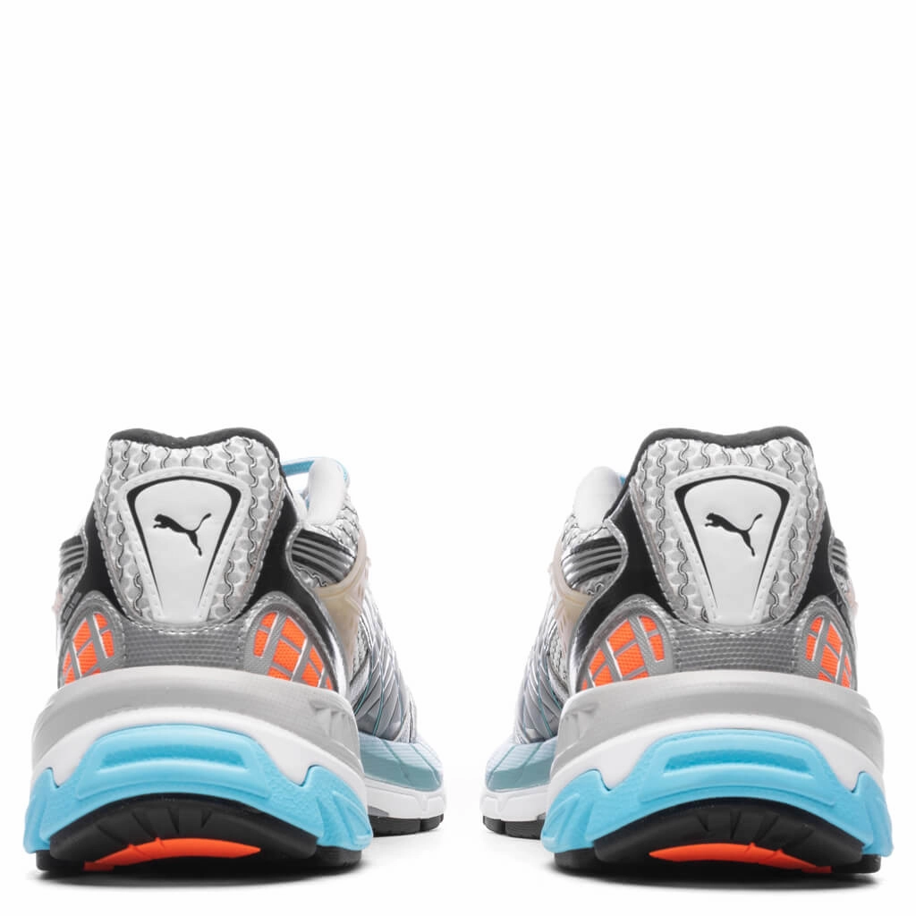 Velophasis Phased - White/Porcelain Puma Suede Street Sneakers