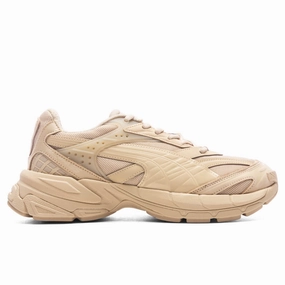 Velophasis PRM - Granola/Black Puma shoes with suede and modern shape