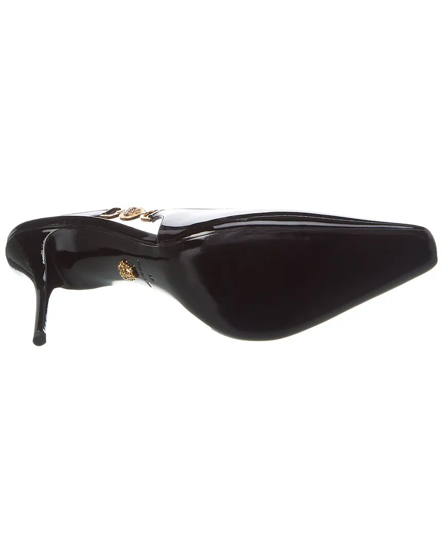 Versace Patent Slingback Pump