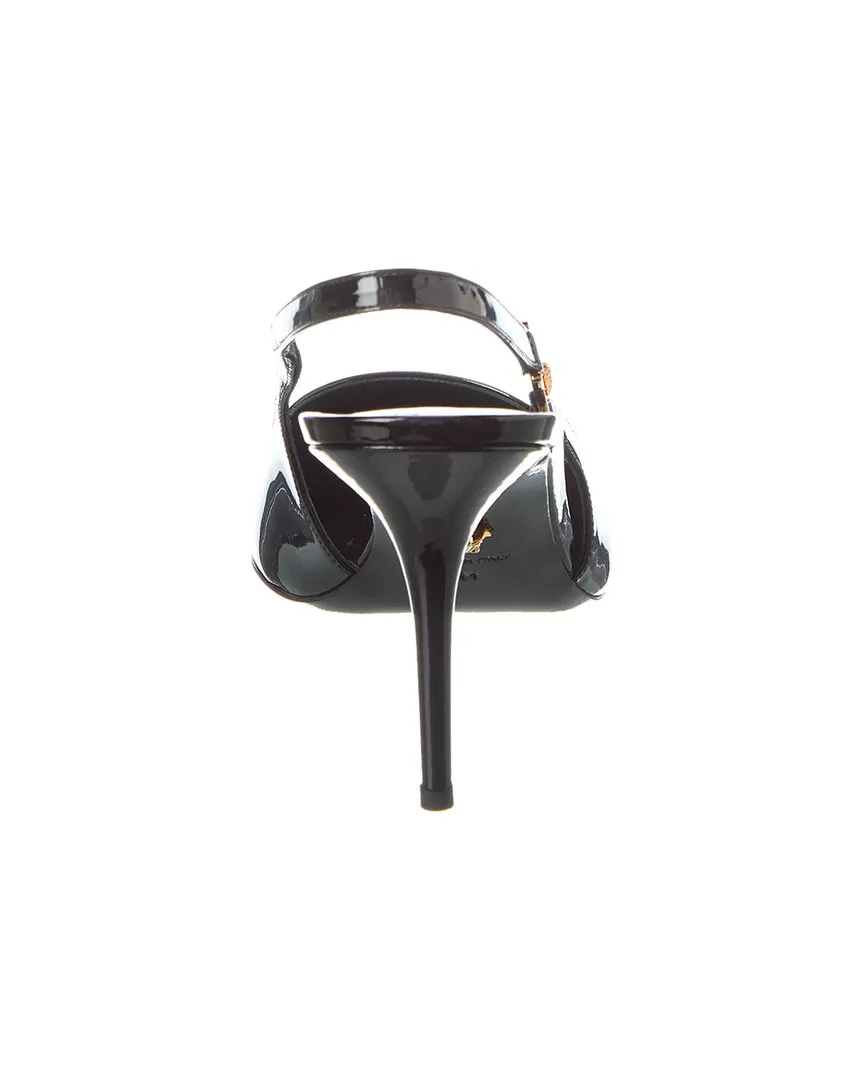 Versace Patent Slingback Pump