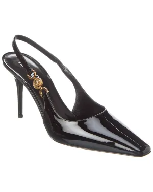 Versace Patent Slingback Pump