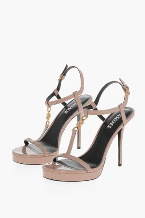 Versace Platform Sole Medusa Patent Leather Sandals 11Cm
