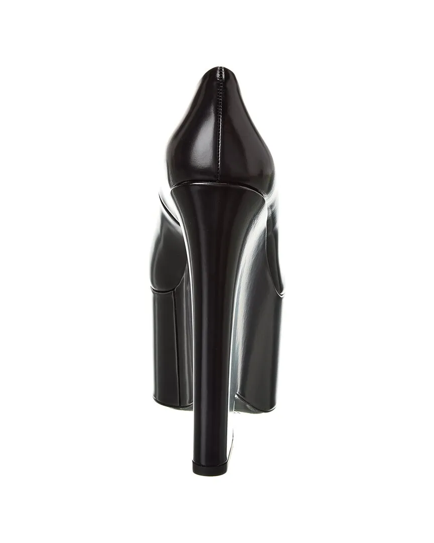 Versace Tempest Leather Platform Pump