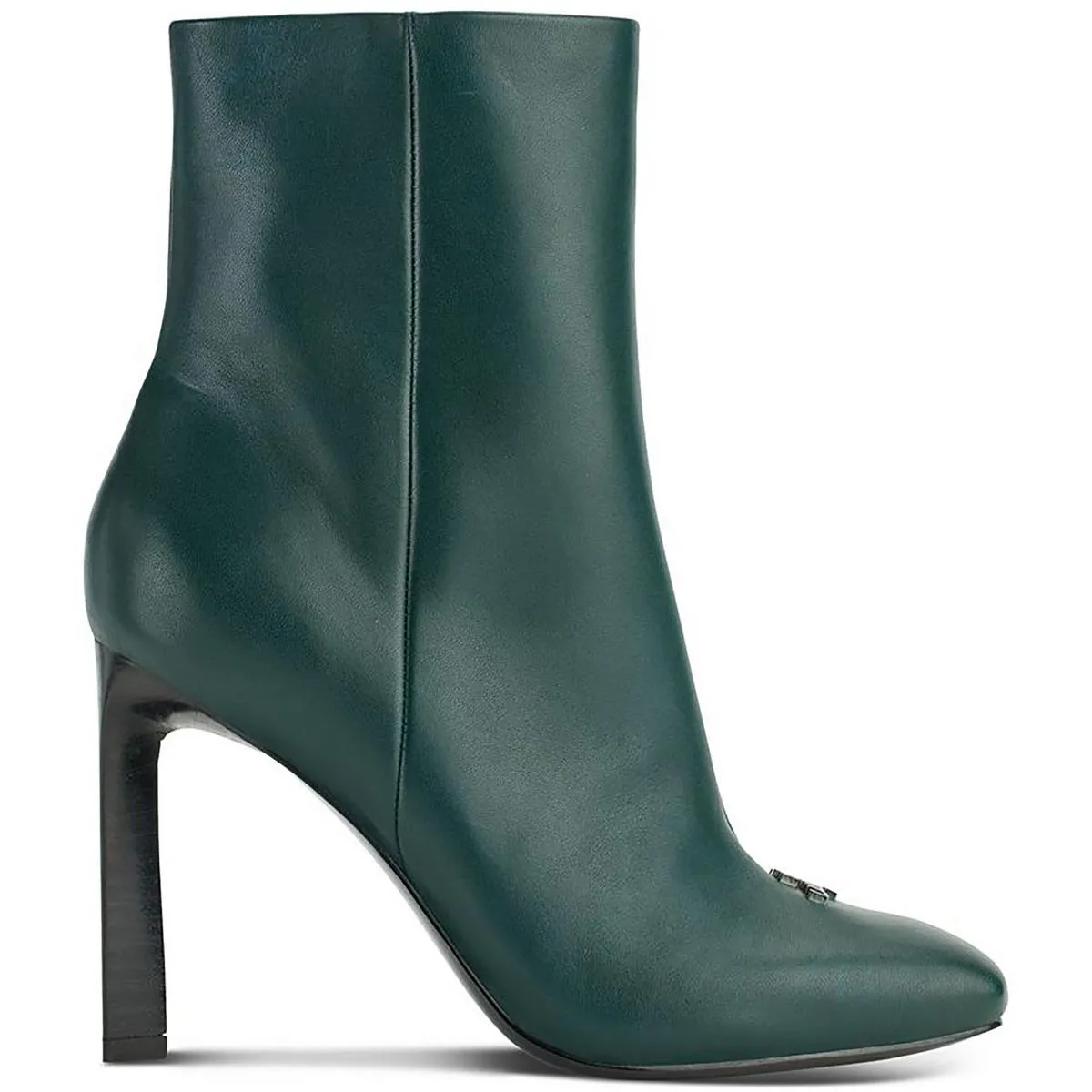 VICA Womens Patent Leather Square toe Booties