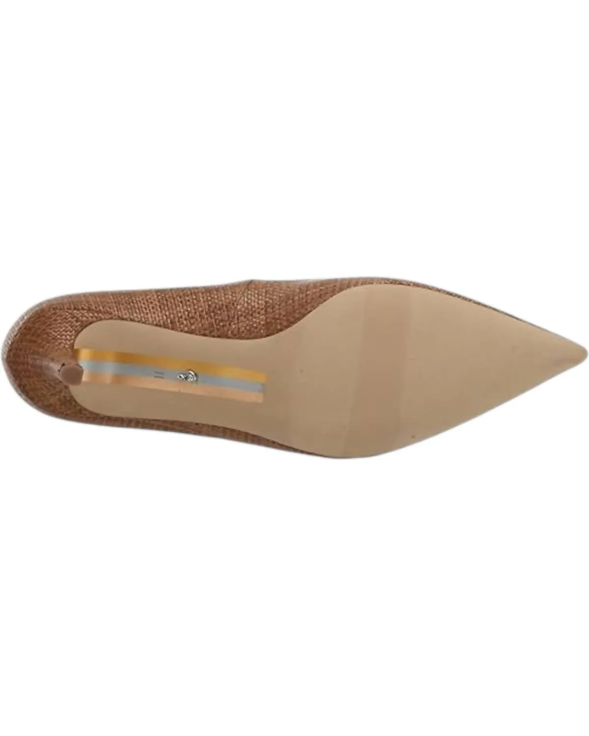 Vienna Heels In Cuoio Weave