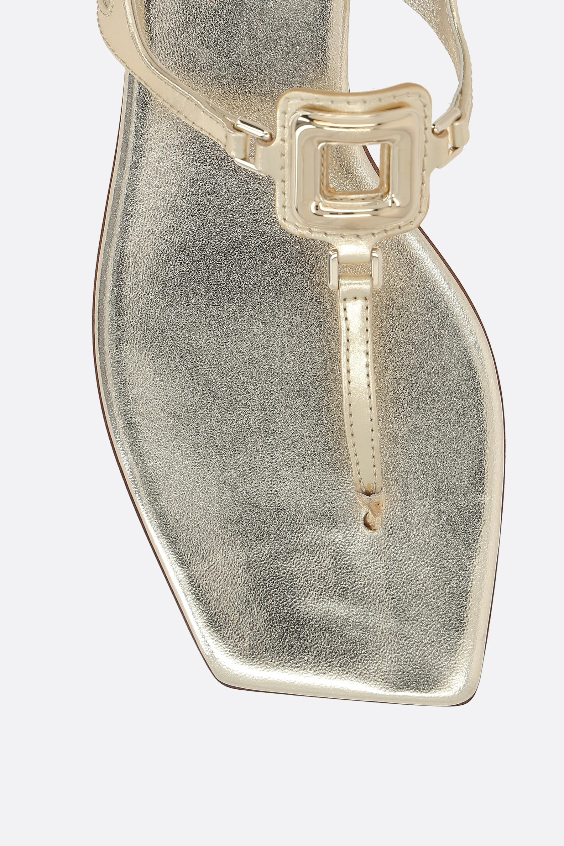 Viv' By The Sea sandals in metallic leather