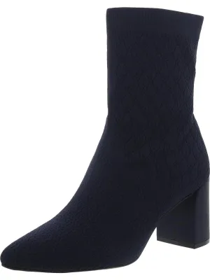 Vyra Womens Knit Pull On Ankle Boots