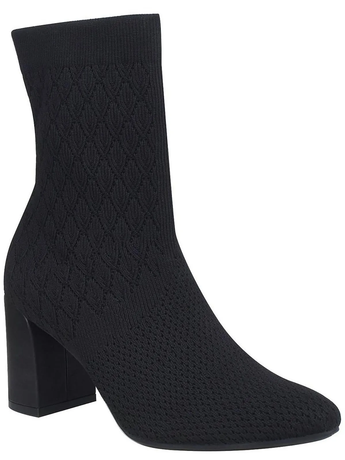 Vyra Womens Knit Pull On Ankle Boots