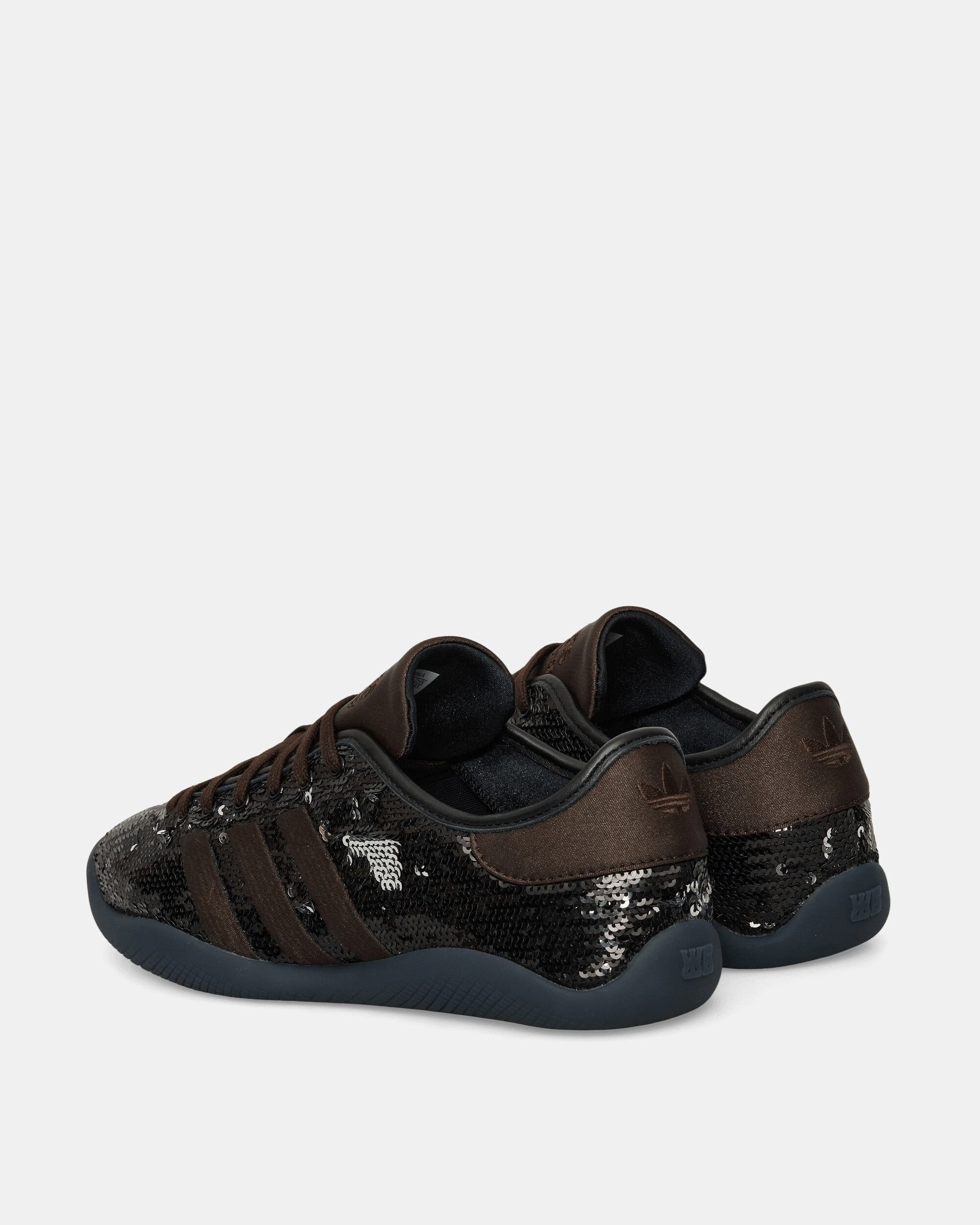 Wales Bonner Karintha Sequin Sneakers Core Black / Silver Metallic Comfort Sneakers