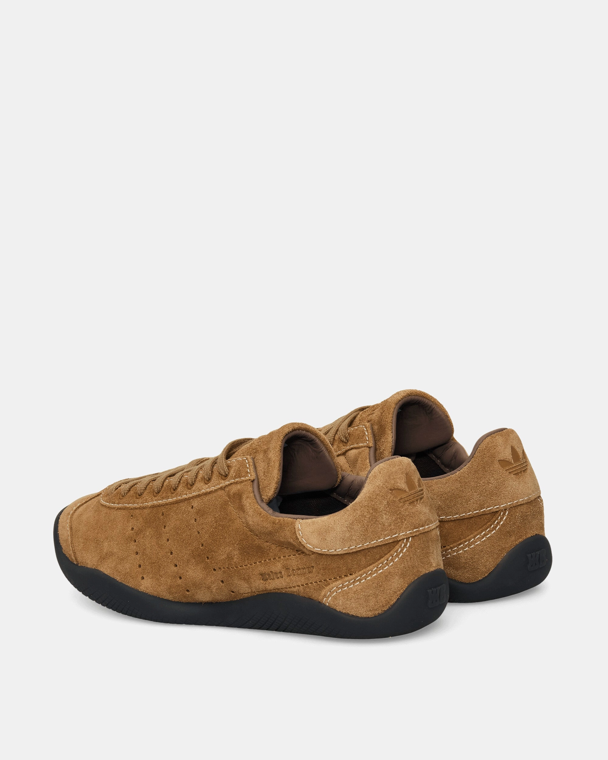Wales Bonner Karintha Suede Sneakers Earth Strata / Utility Black Comfort Sneakers