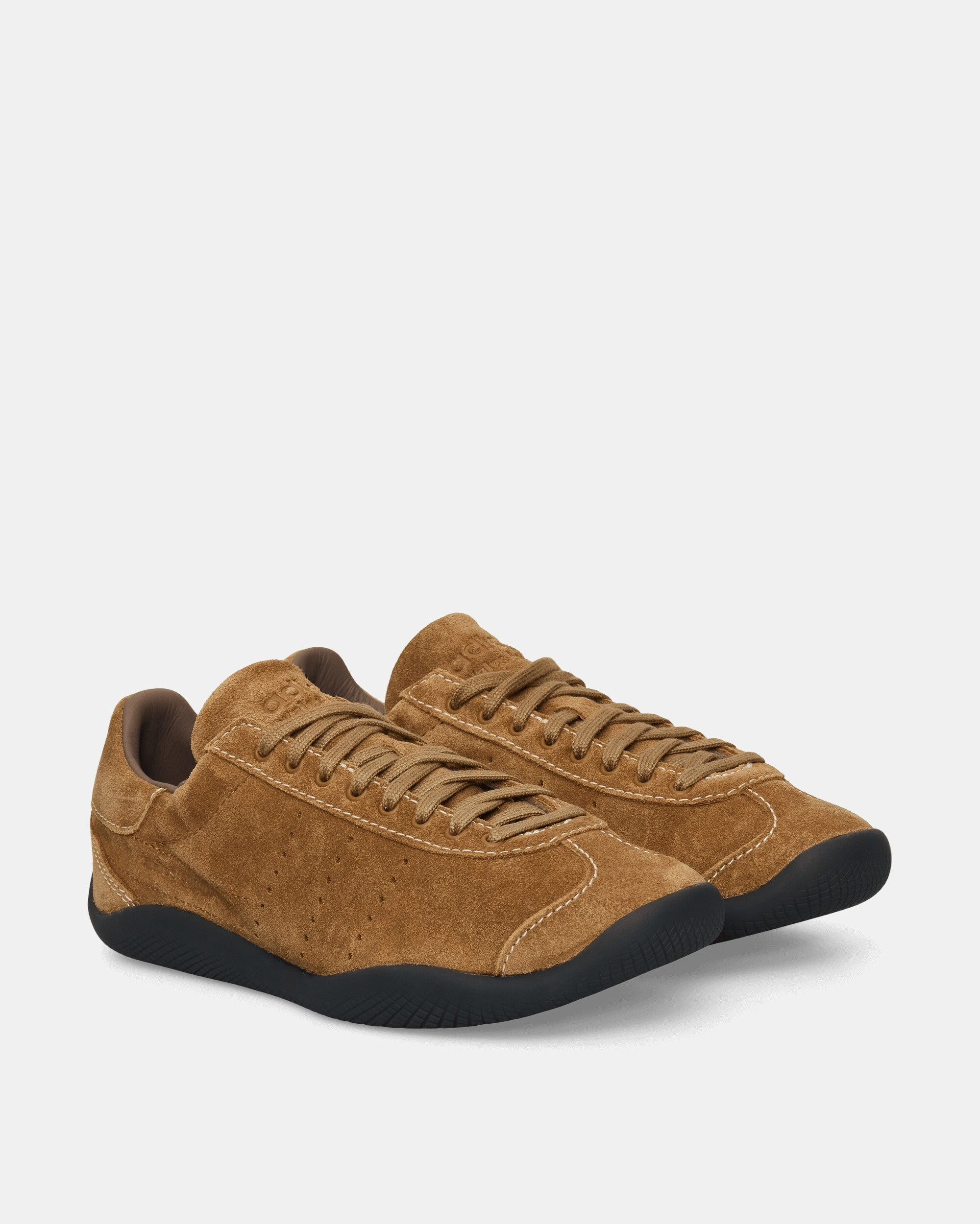 Wales Bonner Karintha Suede Sneakers Earth Strata / Utility Black Comfort Sneakers
