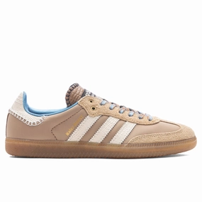 Wales Bonner x Adidas Nylon Samba - Wonder White/Ash Blue Classic Adidas sneakers with timeless style