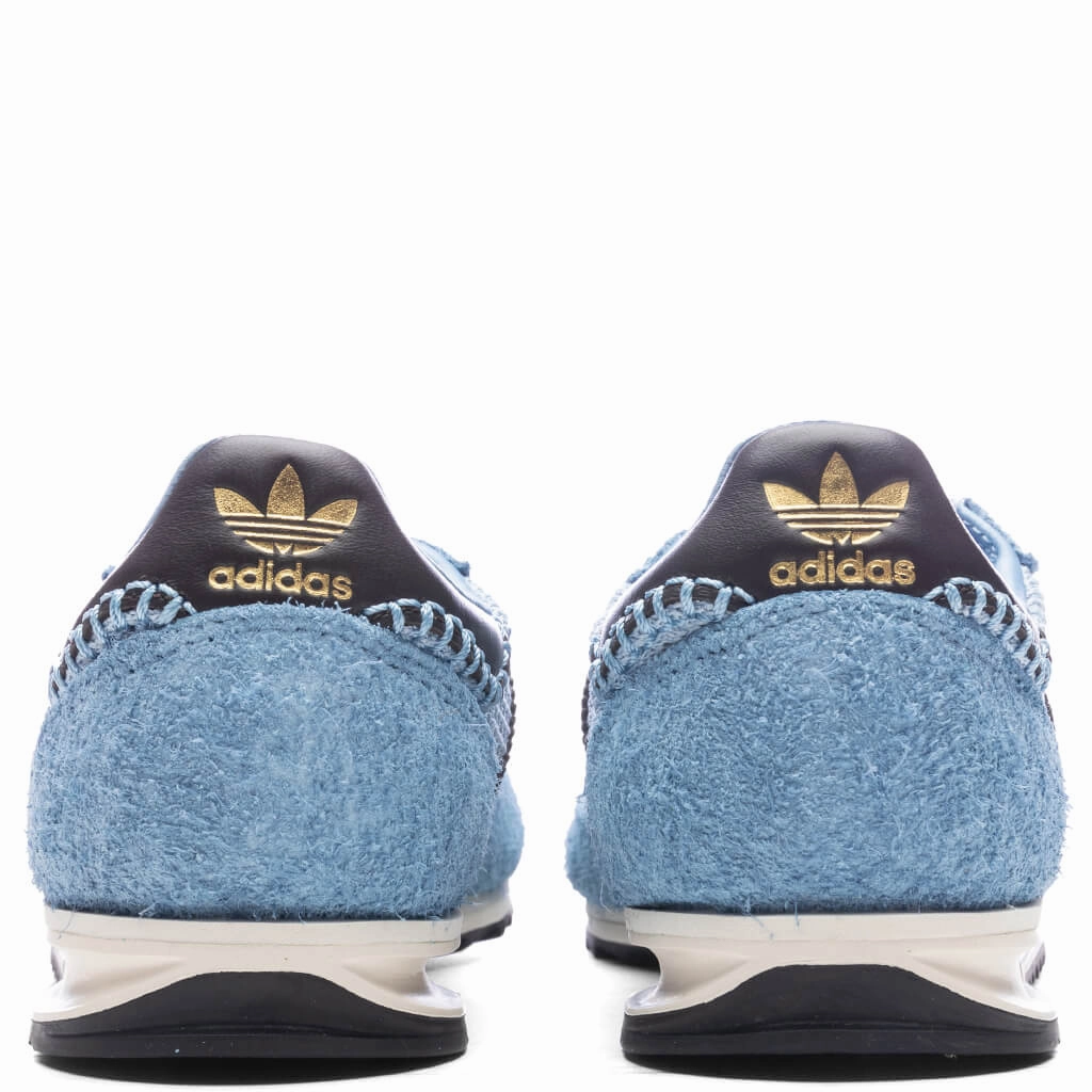 Wales Bonner x Adidas SL76 - Ash Blue/Core Black Adidas Classic Street Sneakers