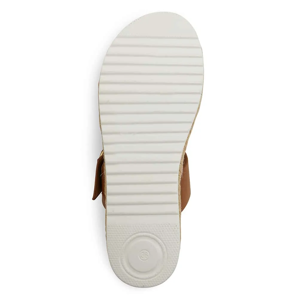 Warsaw Espadrille in Tan Smooth