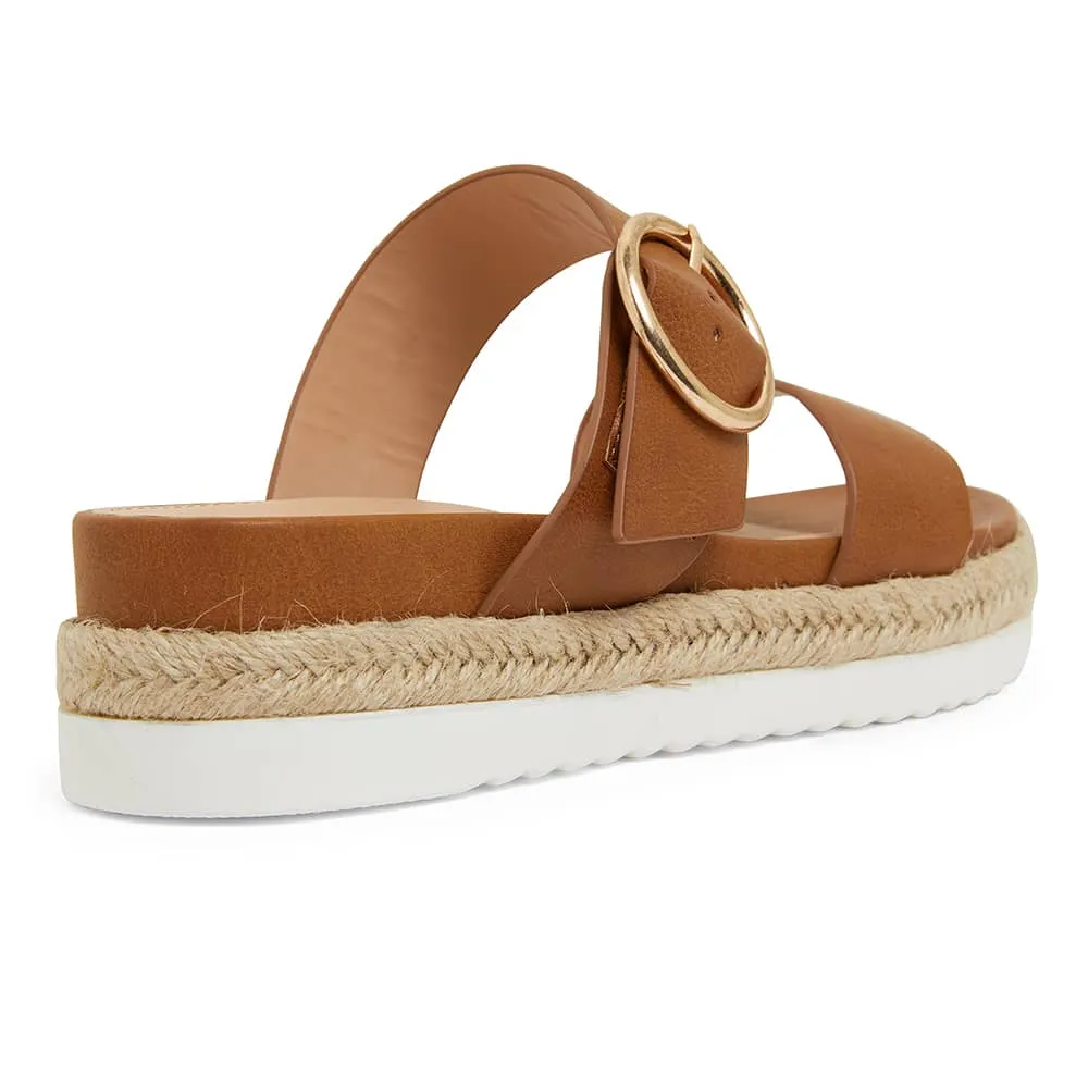 Warsaw Espadrille in Tan Smooth