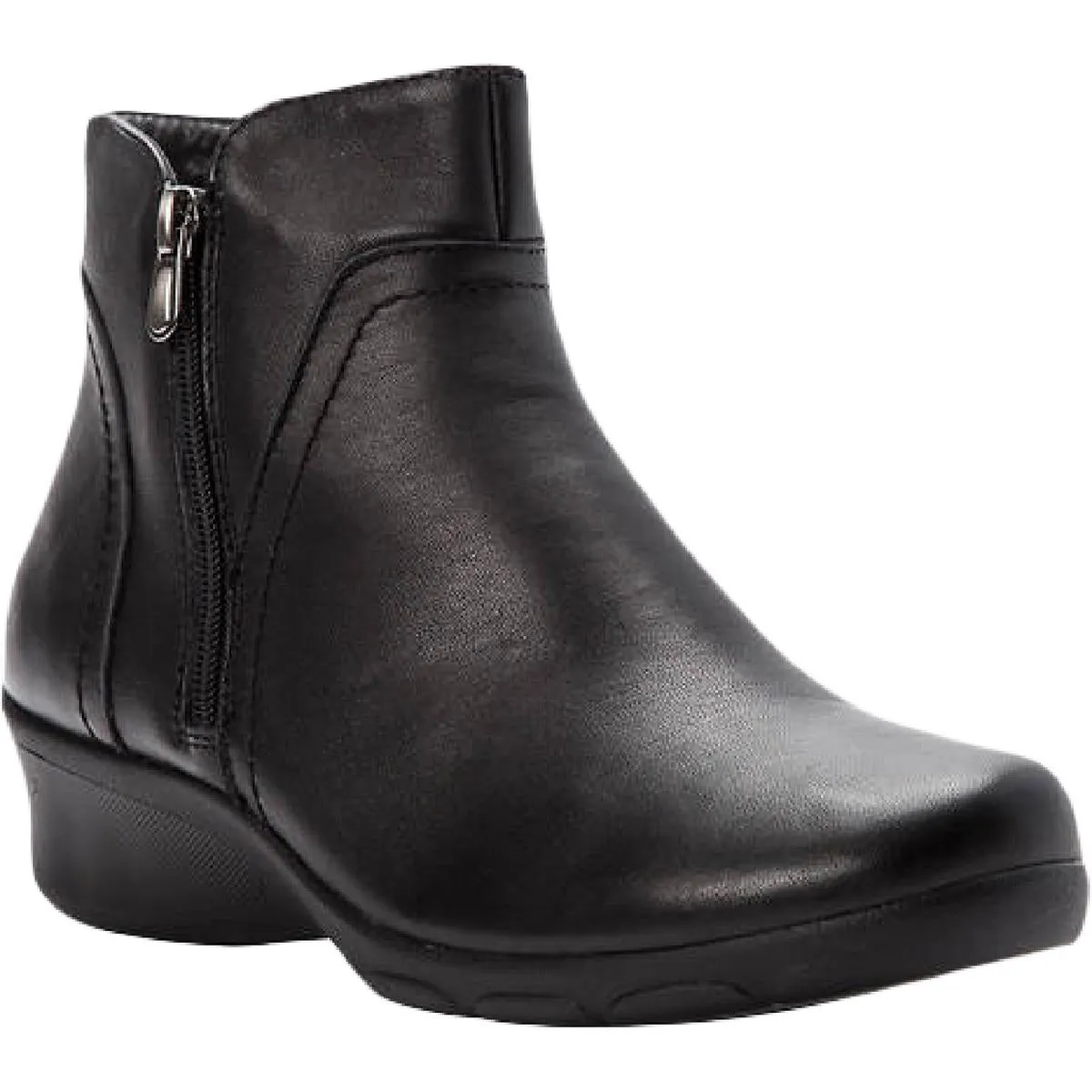 Waverly Womens Double Zipper Booties
