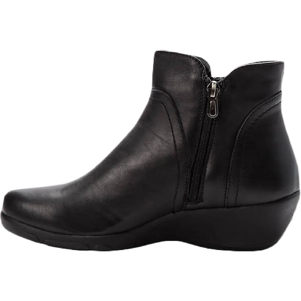 Waverly Womens Double Zipper Booties