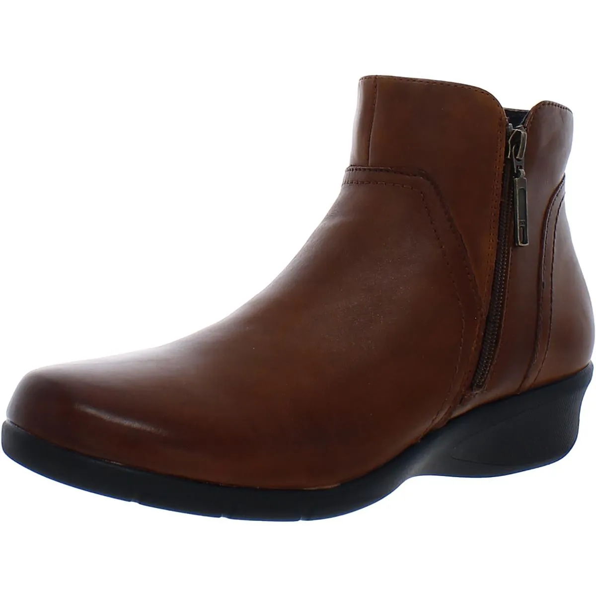 Waverly Womens Double Zipper Booties