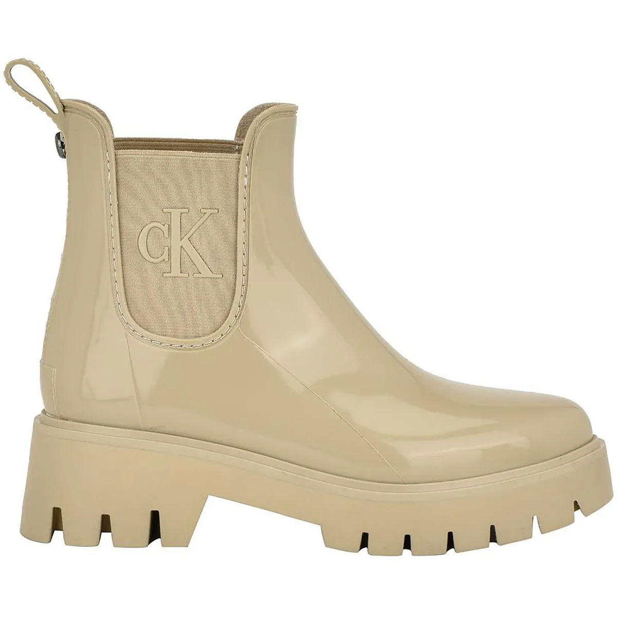 Wende Womens Slip-On Lugged Booties