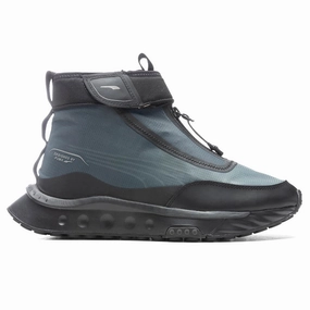 Wild Rider AD4PT - Black Puma shoes with suede and modern shape