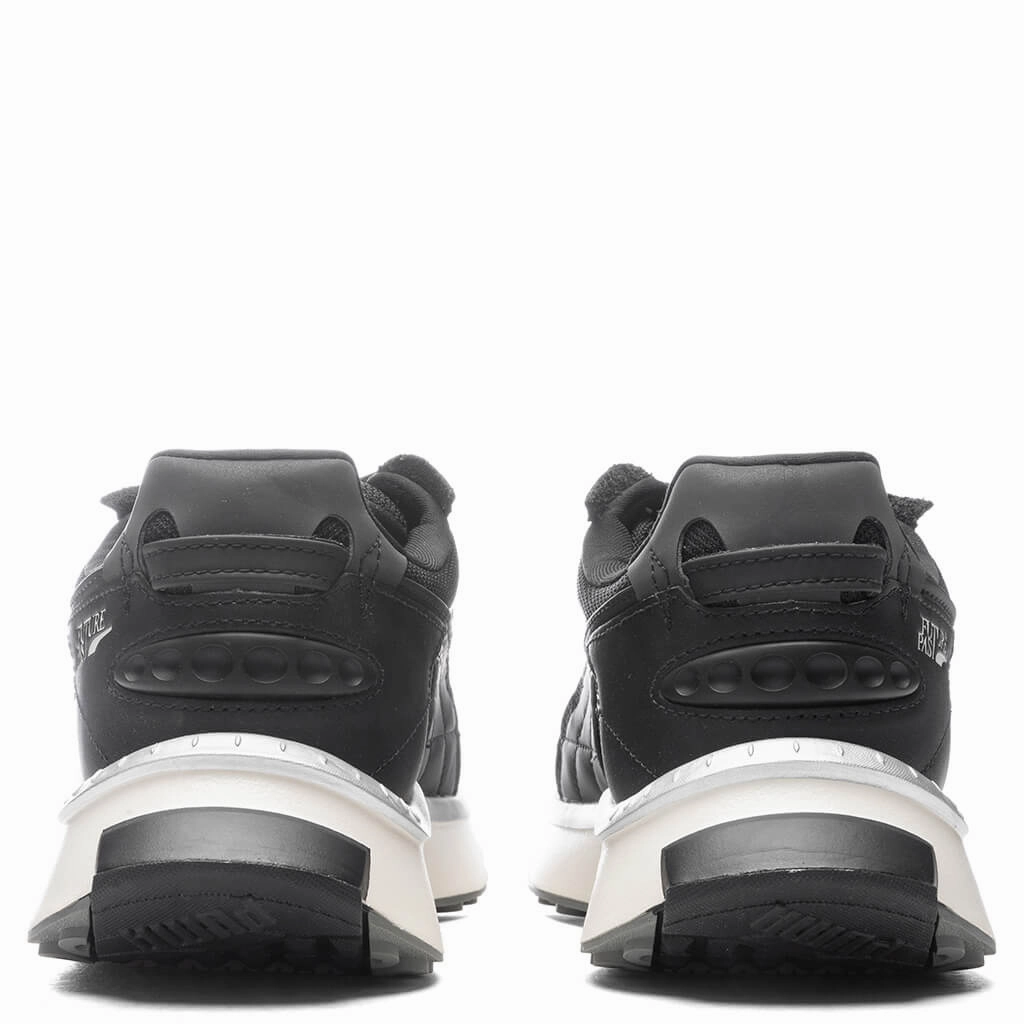 Wild Rider Tecno - Black Puma Suede Street Sneakers