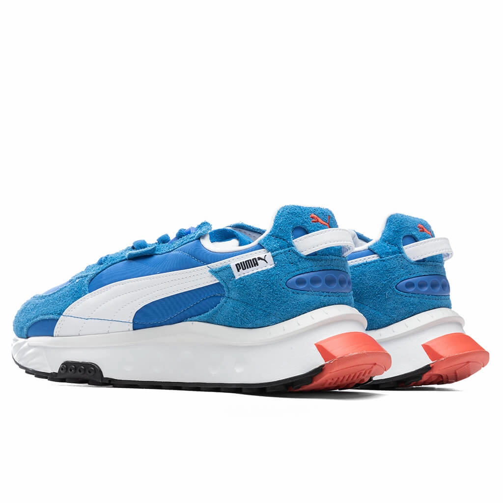Wild Rider Vintage - Future Blue Puma Suede Street Sneakers